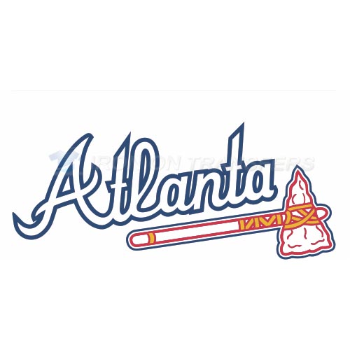 Atlanta Braves Iron-on Stickers (Heat Transfers)NO.1410